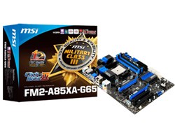 MSI FM2-A85XA-G65 Motherboard
